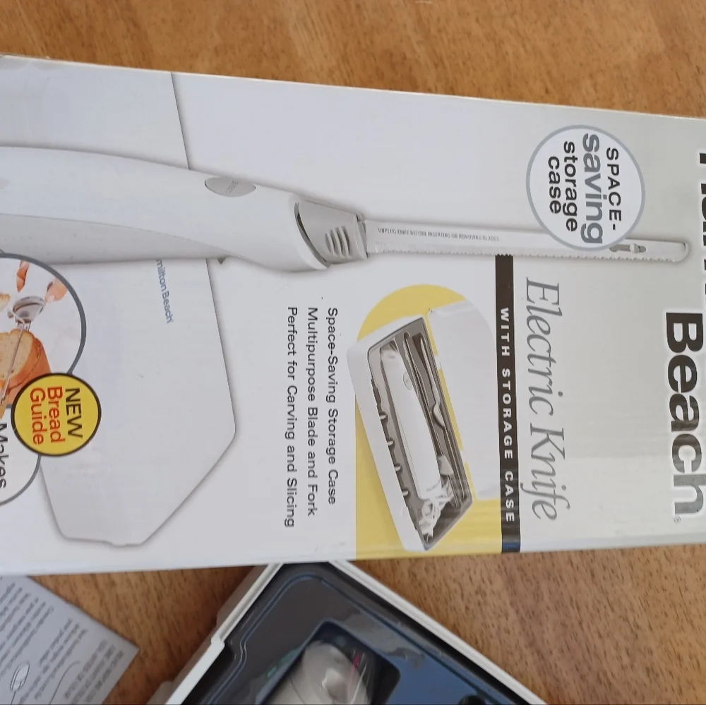 Electric knife Hamilton Beach  meat carving set